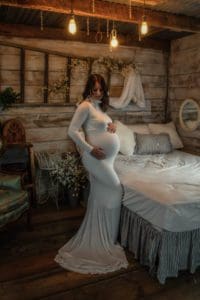 The Maternity Boudoir Photography Style