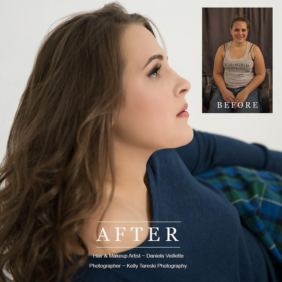 Boudoir Photography Spokane - Before and After