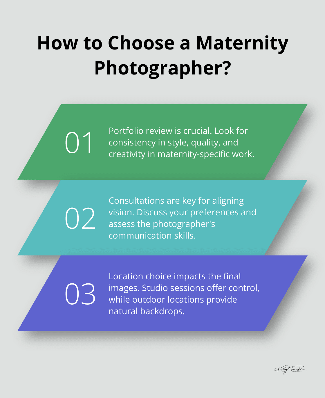 Infographic: How to Choose a Maternity Photographer? - Maternity Photography Education