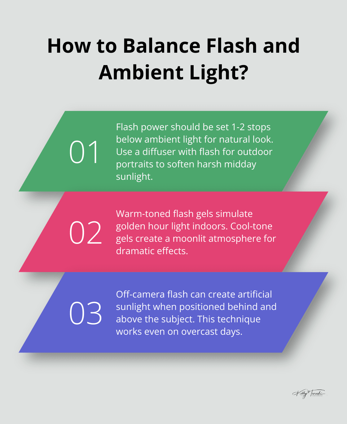 Infographic: How to Balance Flash and Ambient Light?