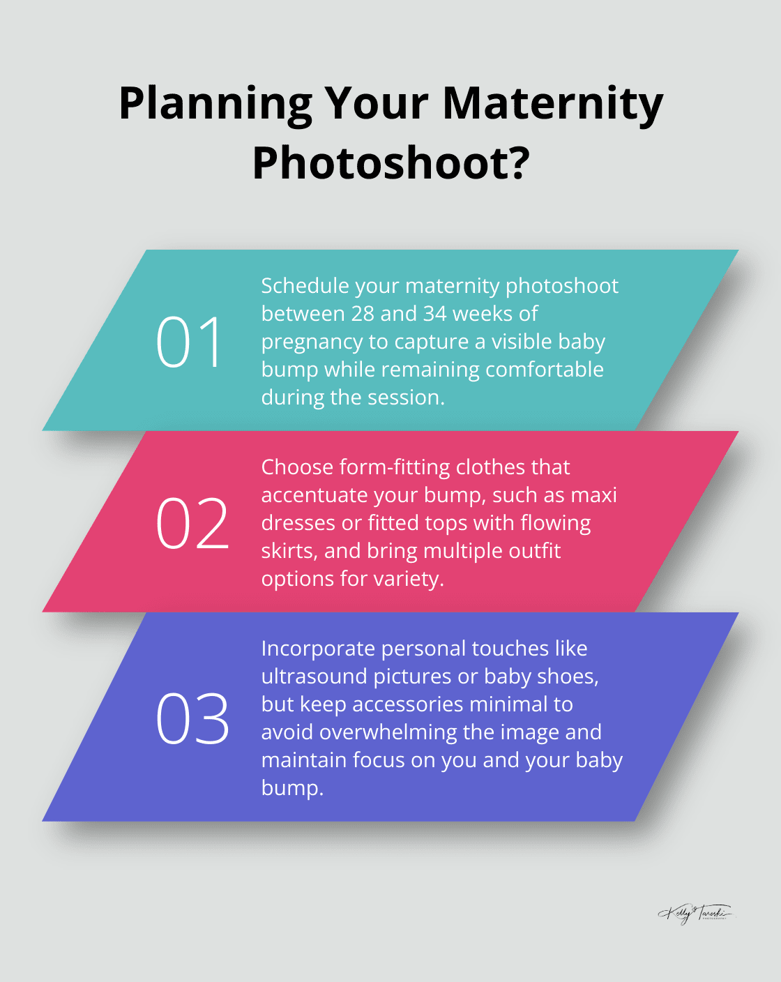 Infographic: Planning Your Maternity Photoshoot?