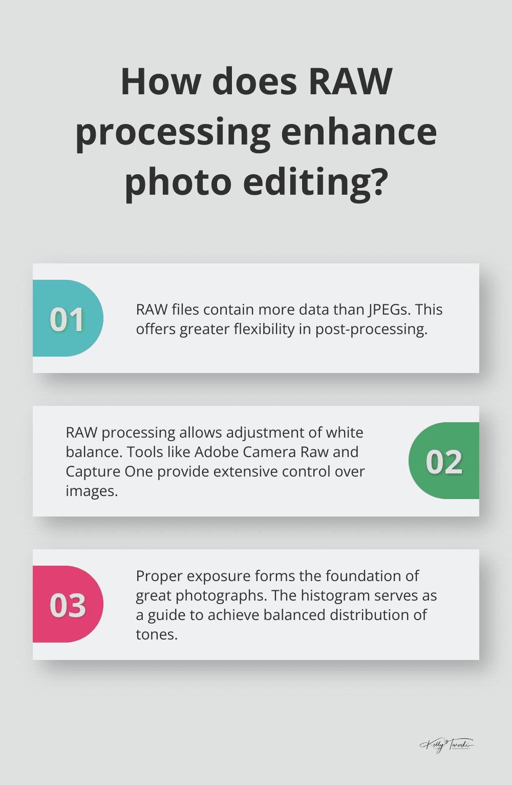 Infographic: How does RAW processing enhance photo editing? - post production photography services