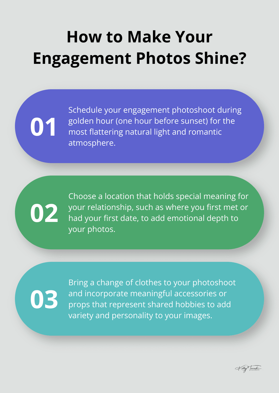 Infographic: How to Make Your Engagement Photos Shine? - precious moments engagement