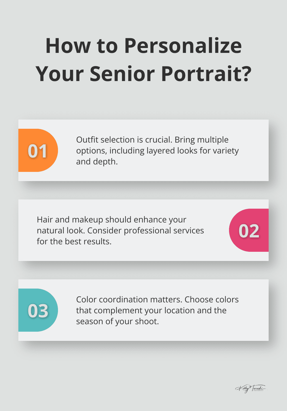 Infographic: How to Personalize Your Senior Portrait? - senior portraits 2025