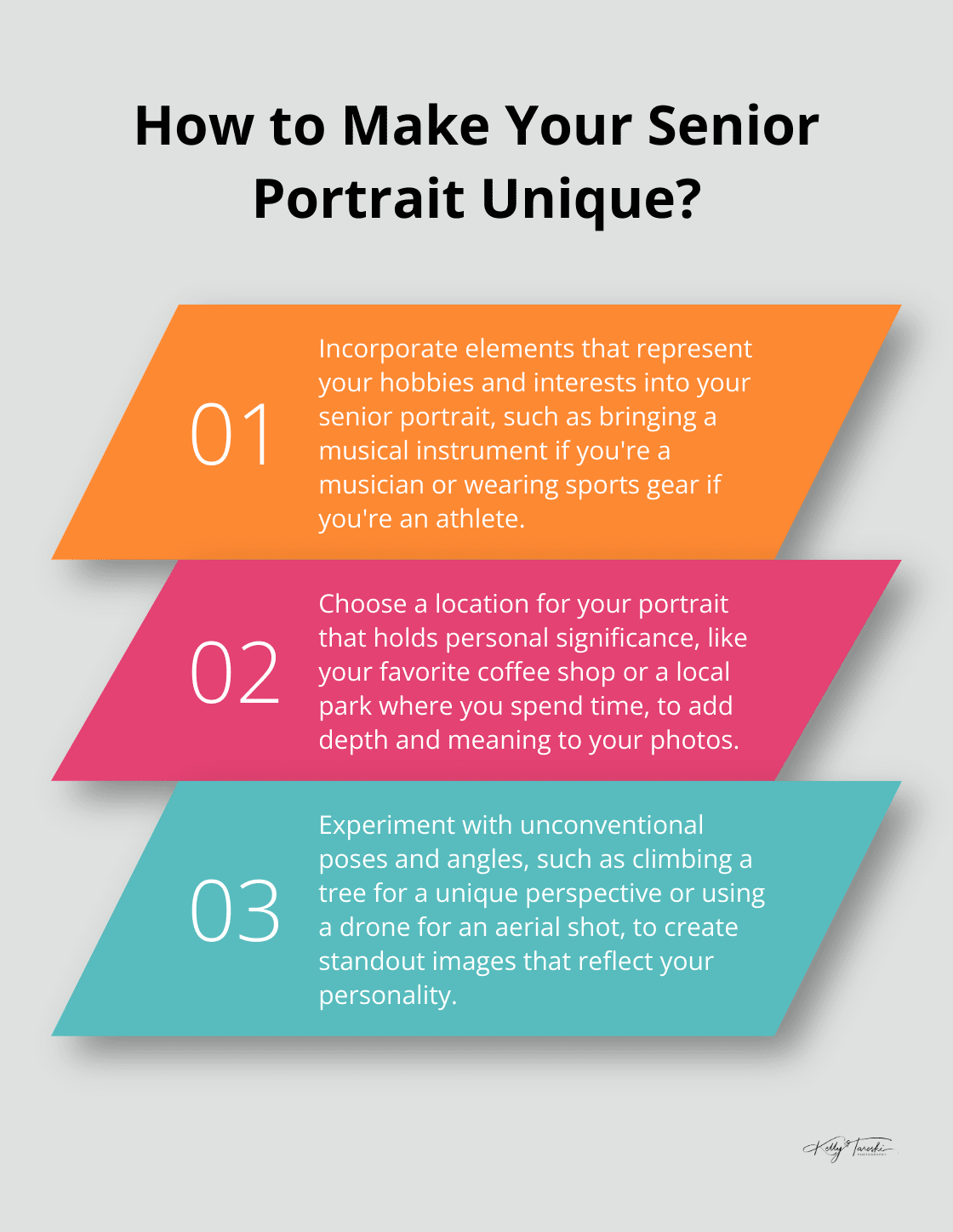 Infographic: How to Make Your Senior Portrait Unique?