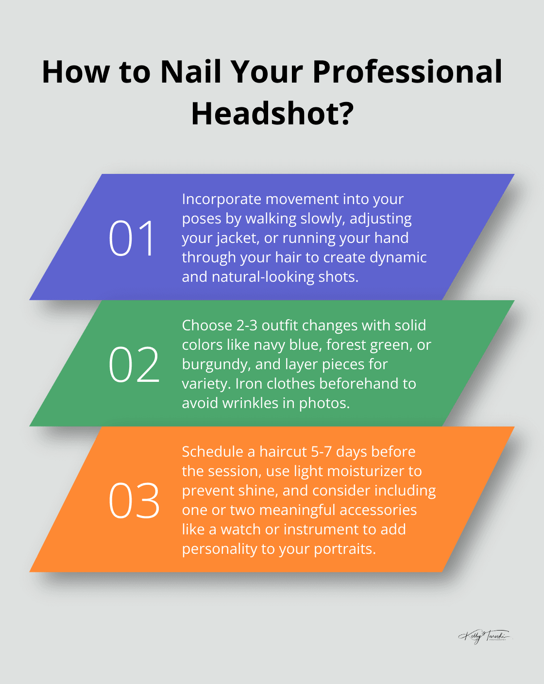 Infographic: How to Nail Your Professional Headshot? - senior portraits men