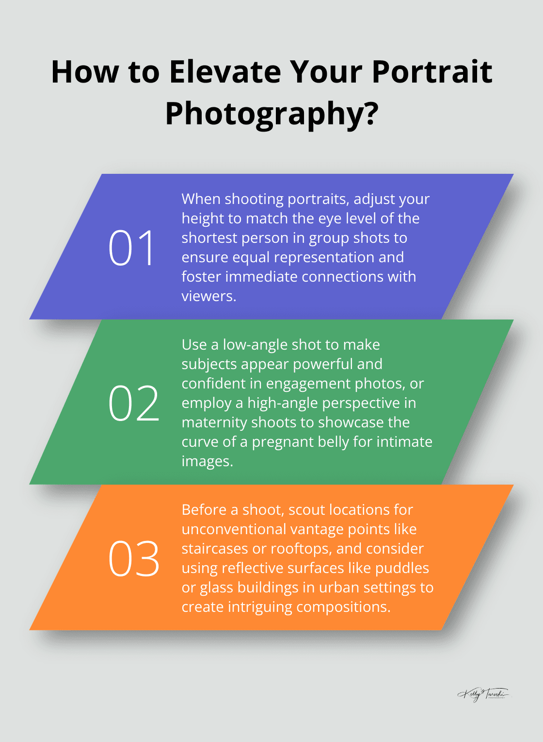 Infographic: How to Elevate Your Portrait Photography? - Creative Photography