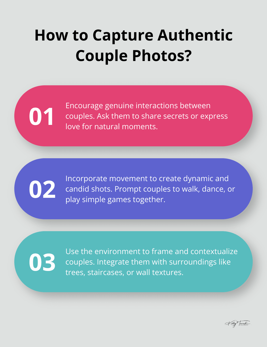 Infographic: How to Capture Authentic Couple Photos?