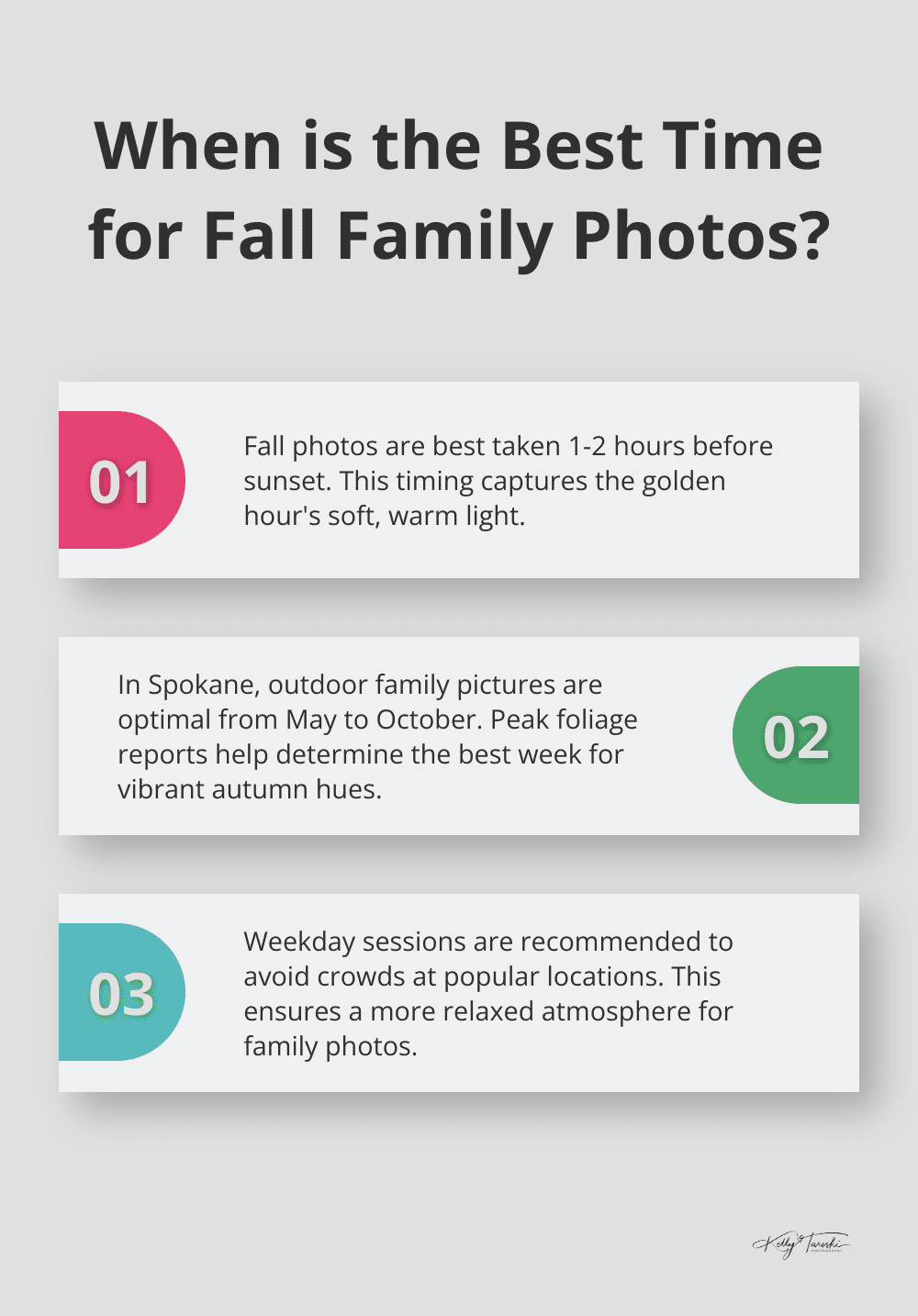 Infographic: When is the Best Time for Fall Family Photos?