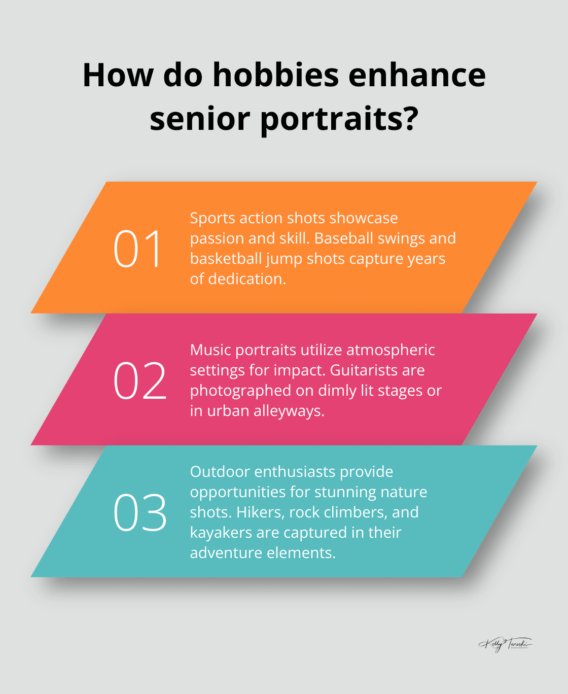 Infographic: How do hobbies enhance senior portraits? - male senior portraits ideas