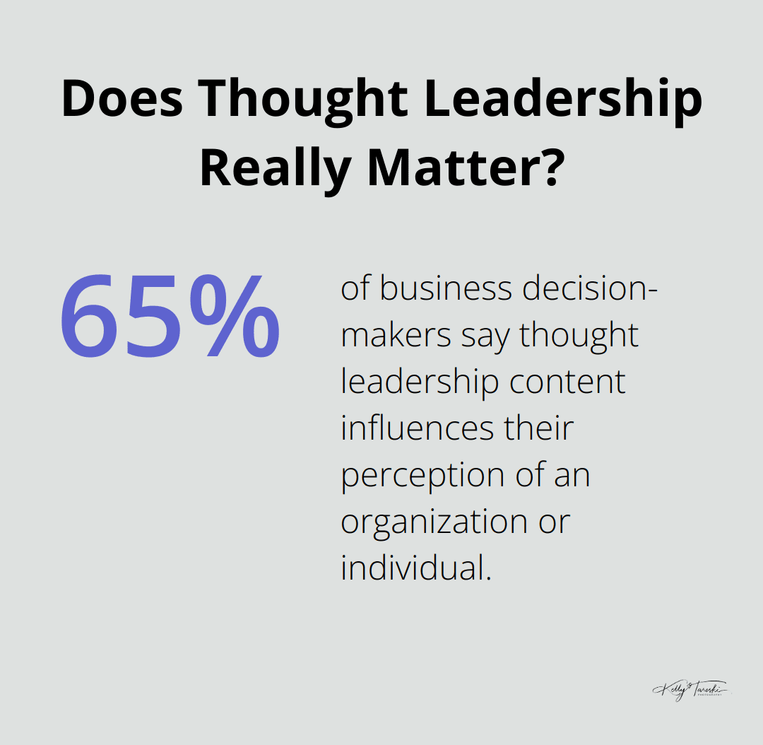 Infographic: Does Thought Leadership Really Matter? - professional branding definition