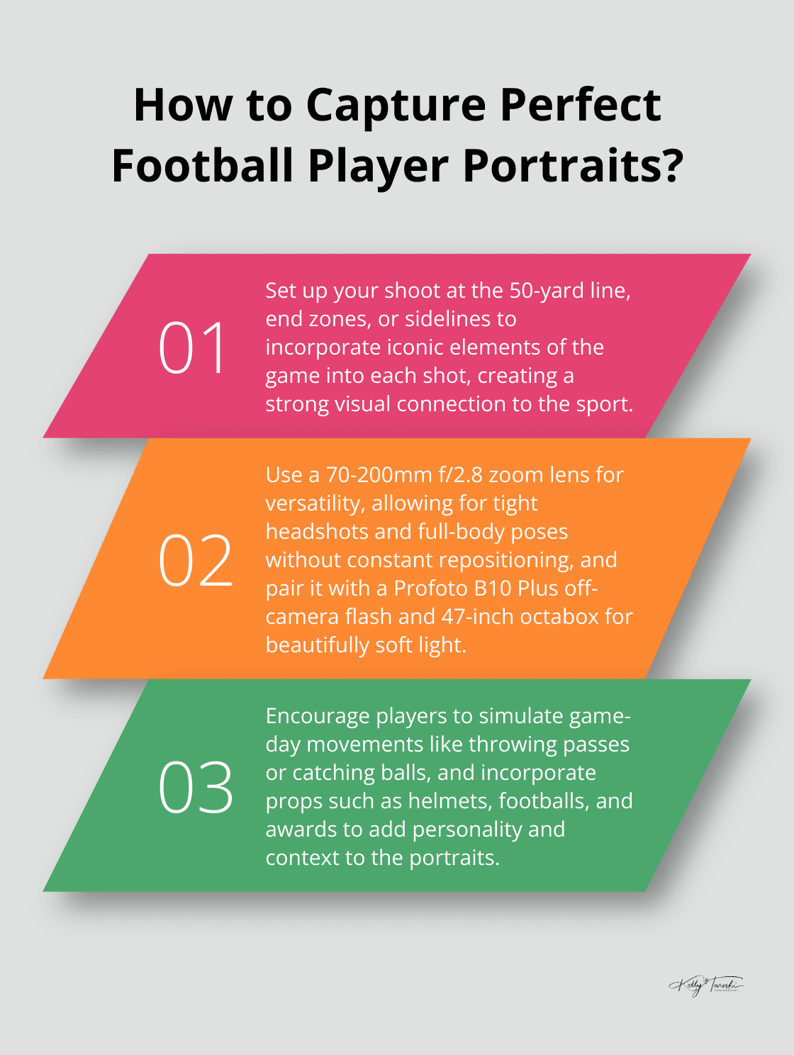 Infographic: How to Capture Perfect Football Player Portraits?