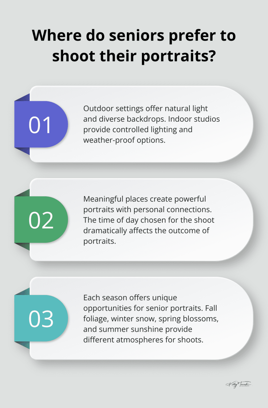 Infographic: Where do seniors prefer to shoot their portraits?