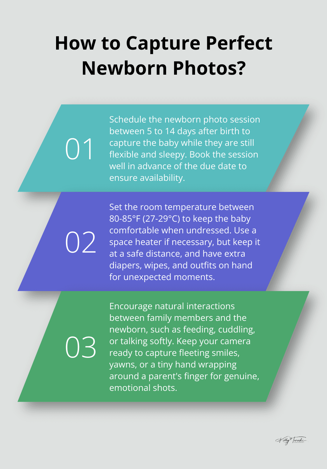 Infographic: How to Capture Perfect Newborn Photos?