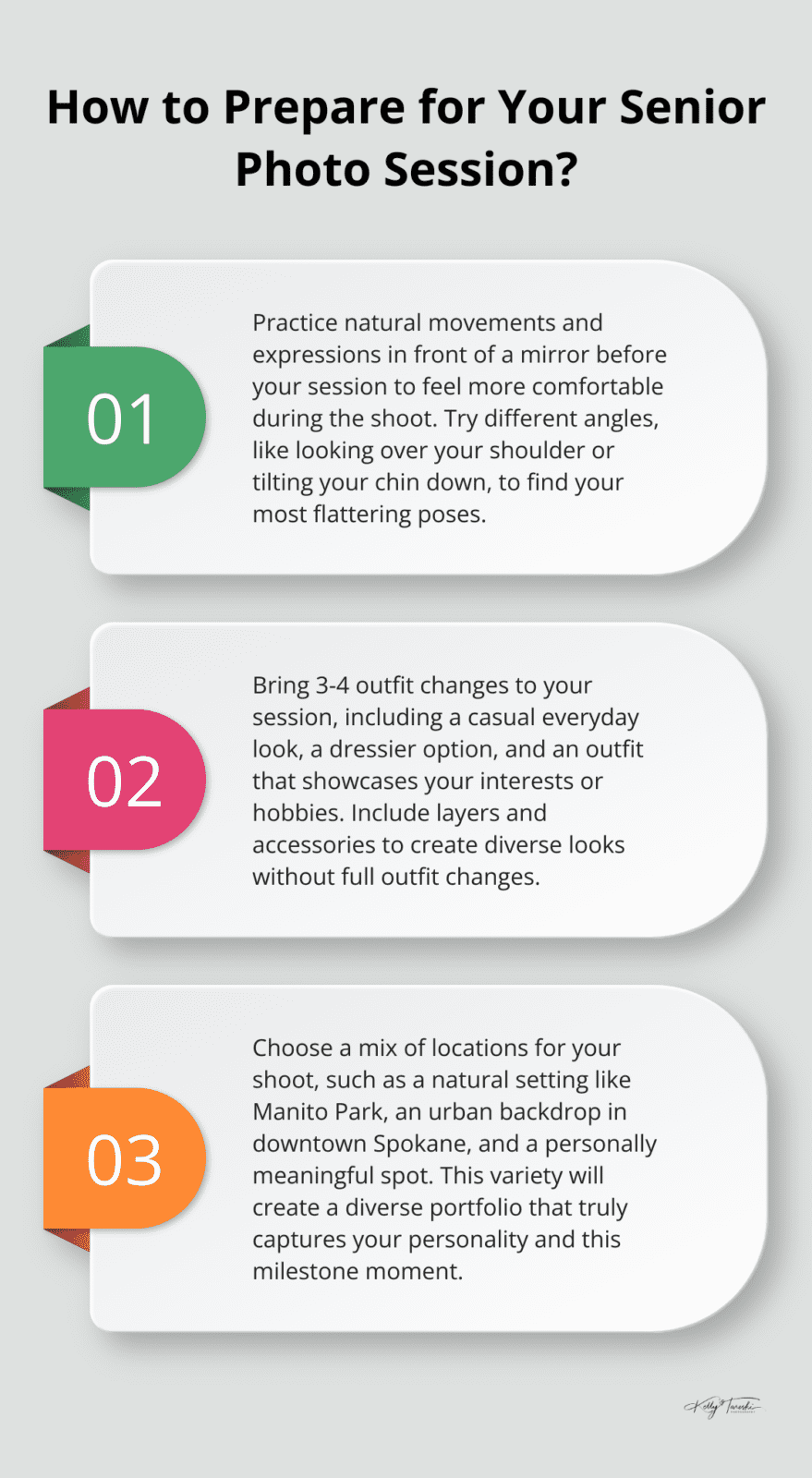 Infographic: How to Prepare for Your Senior Photo Session? - good senior photos