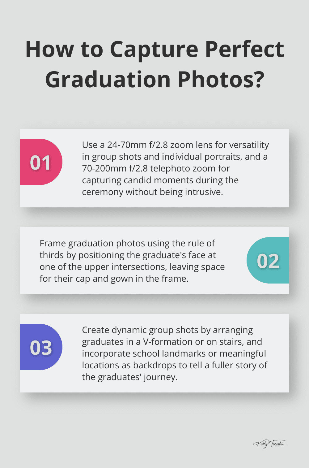 Infographic: How to Capture Perfect Graduation Photos? - professional graduation photos