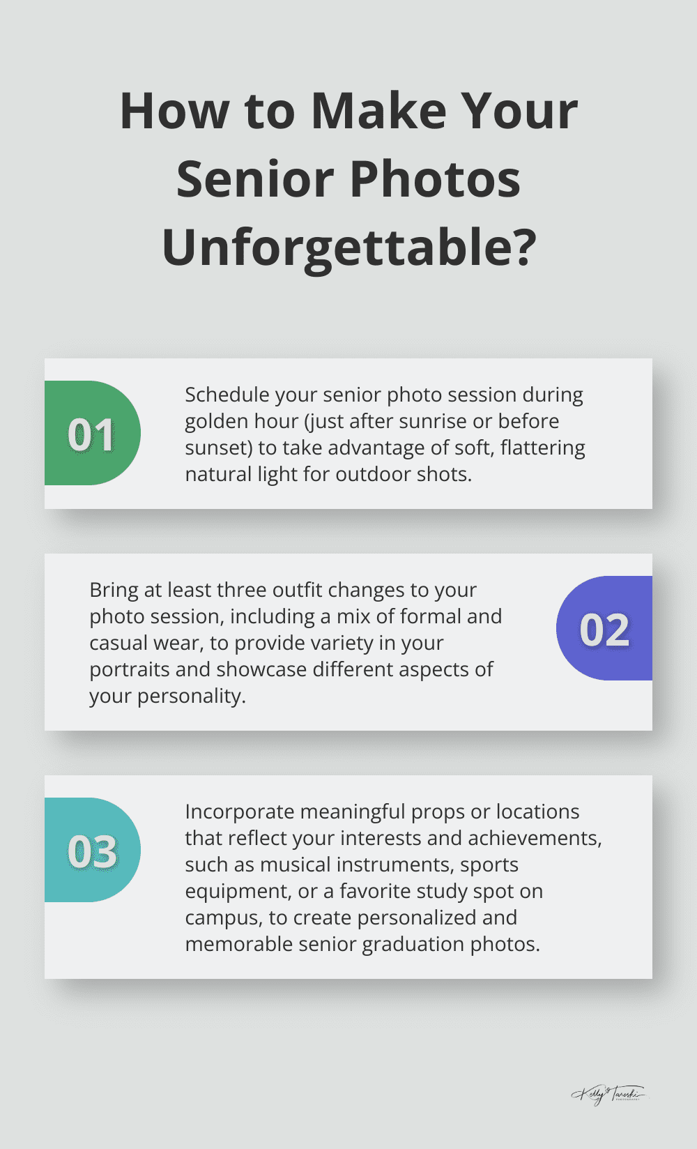 Infographic: How to Make Your Senior Photos Unforgettable?