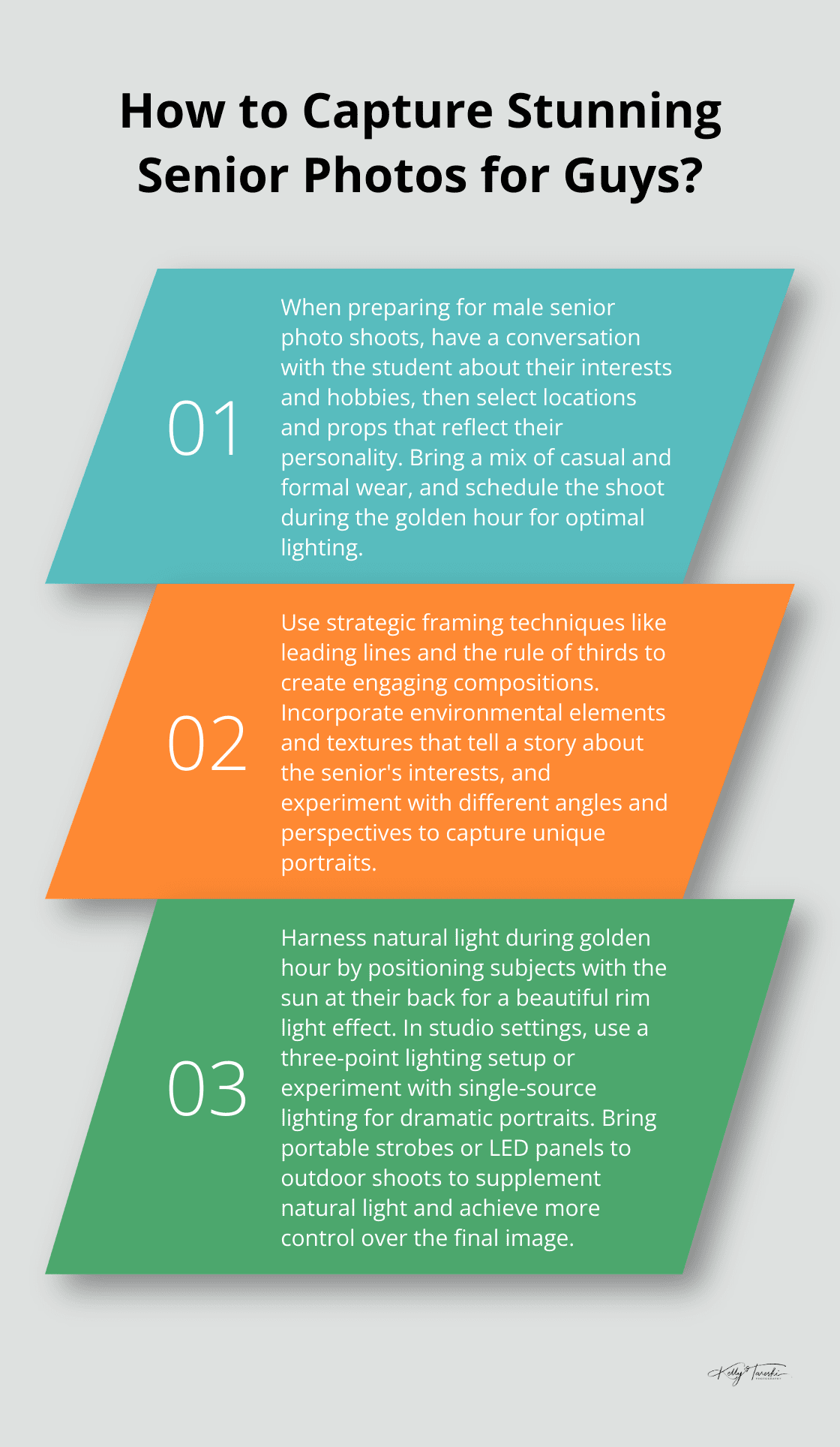 Infographic: How to Capture Stunning Senior Photos for Guys? - senior photos male