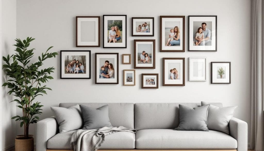 How to Create Gallery Walls for Family Photos