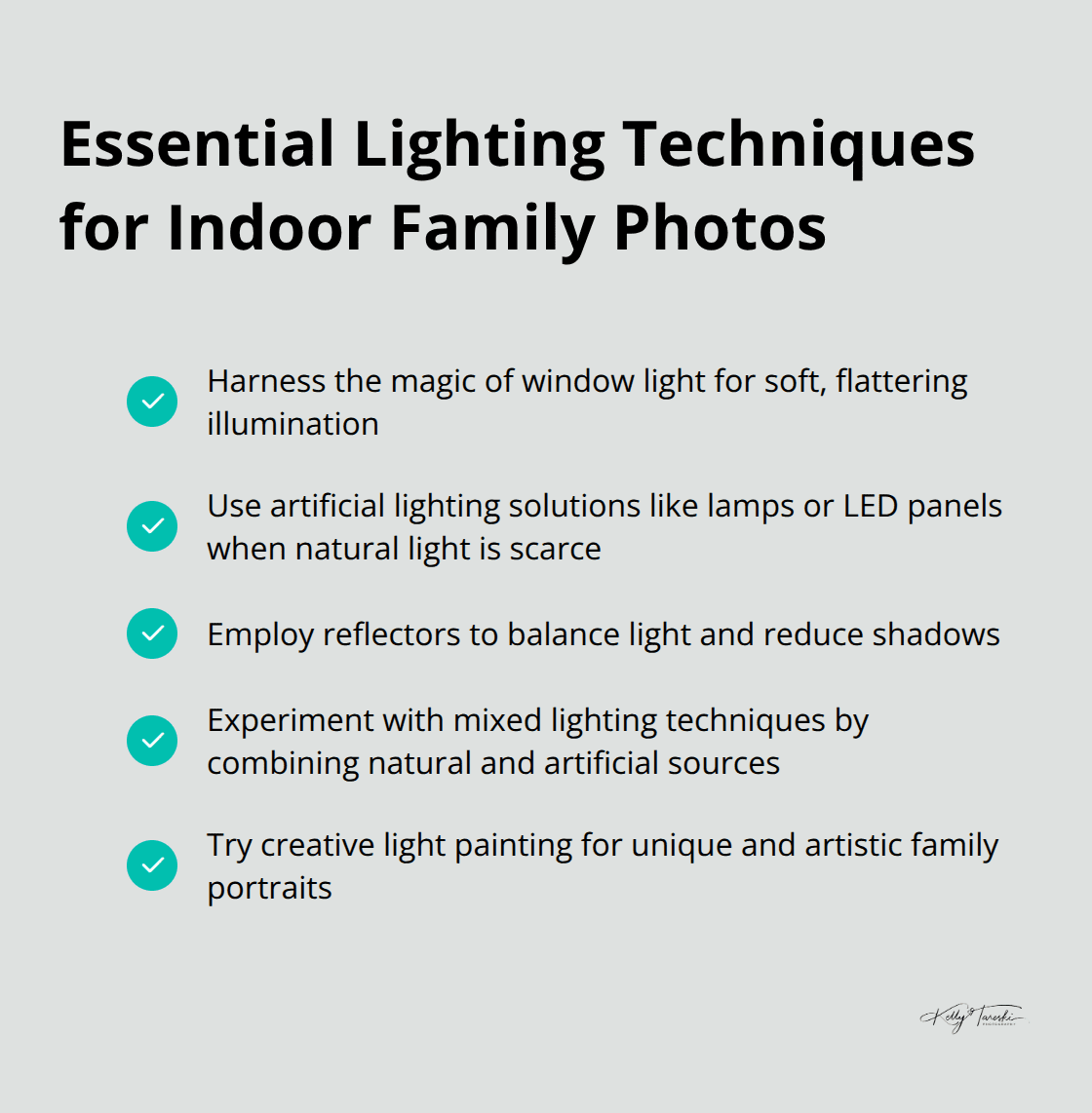 Indoor Family Photo Ideas to Creatively Capture Your Family